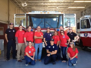 HEB firefighters partners pic Sept13 issue